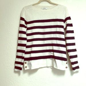 Madewell striped sweater